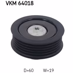 Galet enrouleur de courroie d'accessoire SKF VKM 64018