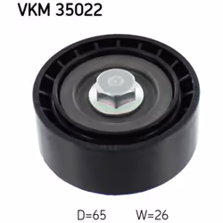 Galet enrouleur de courroie d'accessoire SKF VKM 35022
