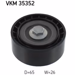 Galet enrouleur de courroie d'accessoire SKF VKM 35352