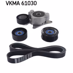 Jeu de courroies trapézoïdales à nervures SKF VKMA 61030