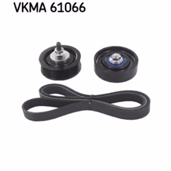 Jeu de courroies trapézoïdales à nervures SKF VKMA 61066