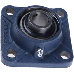 Roulement SKF diam int 20mm, 4 trous de fixations en Fonte ( Prix pour 1 )