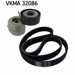 Jeu de courroies trapézoïdales à nervures SKF VKMA 32086