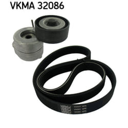 Jeu de courroies trapézoïdales à nervures SKF VKMA 32086