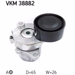 Tendeur de courroie, courroie trapézoïdale à nervures SKF VKM 38882