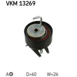 Galet tendeur, courroie de distribution SKF VKM 13269