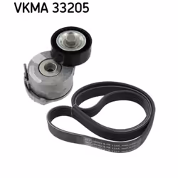 Jeu de courroies trapézoïdales à nervures SKF VKMA 33205