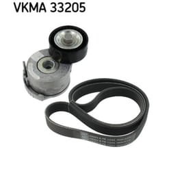 Jeu de courroies trapézoïdales à nervures SKF VKMA 33205