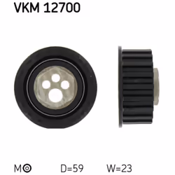 Galet tendeur, courroie de distribution SKF VKM 12700