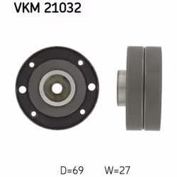 Galet enrouleur de courroie de distribution SKF VKM 21032