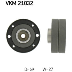 Galet enrouleur de courroie de distribution SKF VKM 21032