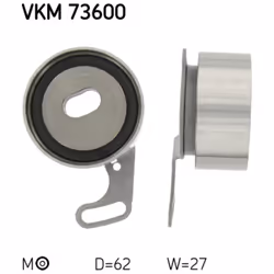 Galet tendeur, courroie de distribution SKF VKM 73600