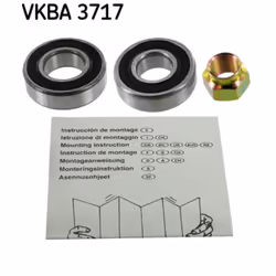 Jeu de roulements de roue SKF VKBA 3717