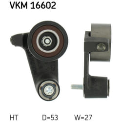 Galet tendeur, courroie de distribution SKF VKM 16602