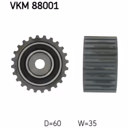 Galet enrouleur de courroie de distribution SKF VKM 88001