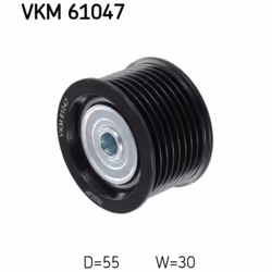 Galet enrouleur de courroie d'accessoire SKF VKM 61047