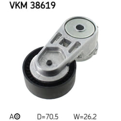 Galet tendeur, courroie d'accessoire SKF VKM 38619