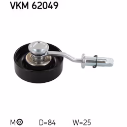 Galet tendeur, courroie d'accessoire SKF VKM 62049