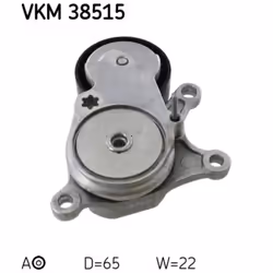 Galet tendeur, courroie d'accessoire SKF VKM 38515
