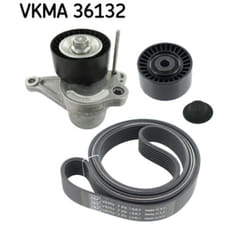Jeu de courroies trapézoïdales à nervures SKF VKMA 36132