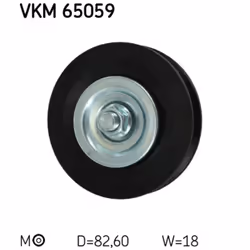 Galet tendeur, courroie d'accessoire SKF VKM 65059