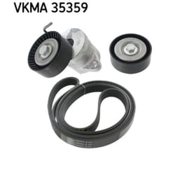 Jeu de courroies trapézoïdales à nervures SKF VKMA 35359