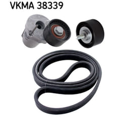 Jeu de courroies trapézoïdales à nervures SKF VKMA 38339