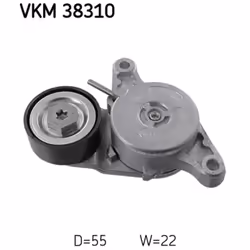 Galet tendeur, courroie d'accessoire SKF VKM 38310