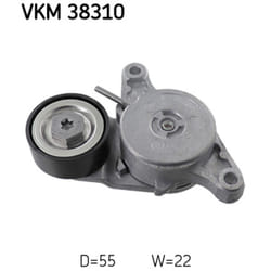 Galet tendeur, courroie d'accessoire SKF VKM 38310