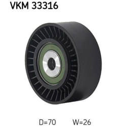 Galet enrouleur de courroie d'accessoire SKF VKM 33316