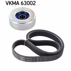Jeu de courroies trapézoïdales à nervures SKF VKMA 63002