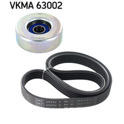 Jeu de courroies trapézoïdales à nervures SKF VKMA 63002