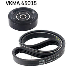 Jeu de courroies trapézoïdales à nervures SKF VKMA 65015