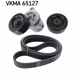 Jeu de courroies trapézoïdales à nervures SKF VKMA 65127