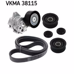 Jeu de courroies trapézoïdales à nervures SKF VKMA 38115