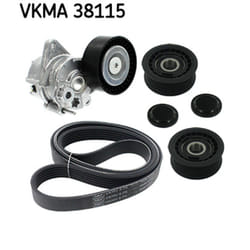 Jeu de courroies trapézoïdales à nervures SKF VKMA 38115