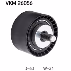 Galet enrouleur de courroie d'accessoire SKF VKM 26056