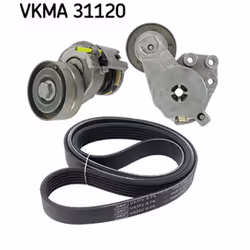 Jeu de courroies trapézoïdales à nervures SKF VKMA 31120