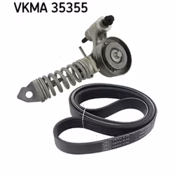 Jeu de courroies trapézoïdales à nervures SKF VKMA 35355