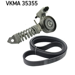 Jeu de courroies trapézoïdales à nervures SKF VKMA 35355