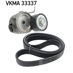 Jeu de courroies trapézoïdales à nervures SKF VKMA 33337