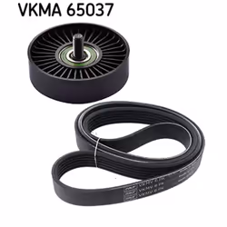 Jeu de courroies trapézoïdales à nervures SKF VKMA 65037