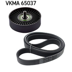 Jeu de courroies trapézoïdales à nervures SKF VKMA 65037