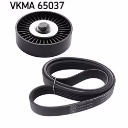 Jeu de courroies trapézoïdales à nervures SKF VKMA 65037