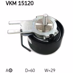 Tendeur de courroie, courroie trapézoïdale à nervures SKF VKM 15120