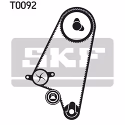 Kit distribution avec pompe à eau SKF VKMC 05121 - Vue supplémentaire 4