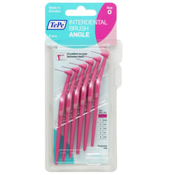 Brossettes interdentaires - TePe - Angle - 0.4mm - 1 blister de 6 - Certifiées ISO