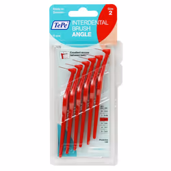 Brossettes interdentaires - TePe - Angle - Rouge - 0.5mm - 6 pièces