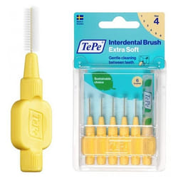 TePe Brossettes Interdentaires Extra Souples 6 Unités - Taille : 4 : 0,7 mm