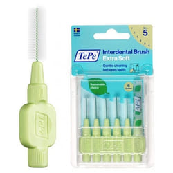 TePe Brossettes Interdentaires Extra Souples 6 Unités - Taille : 5 : 0,8 mm